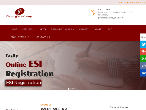 PF, ESI, Labour Law Consultant Services _ Patel Consultancy
