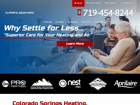 Climate Solutions LLC_ Colorado Springs, CO Heating & Air Conditioning Company